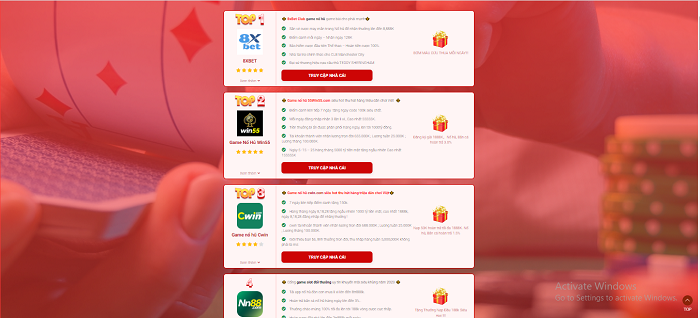 Muốn biết nhà cái nào uy tín truy cập ngay vào website Kingbets.top