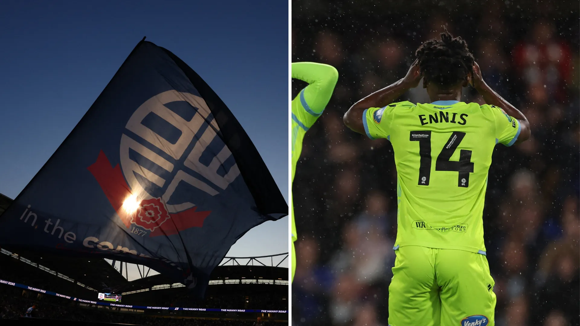 Niall Ennis mục tiêu chuyển nhượng tiềm năng của Bolton Wanderers