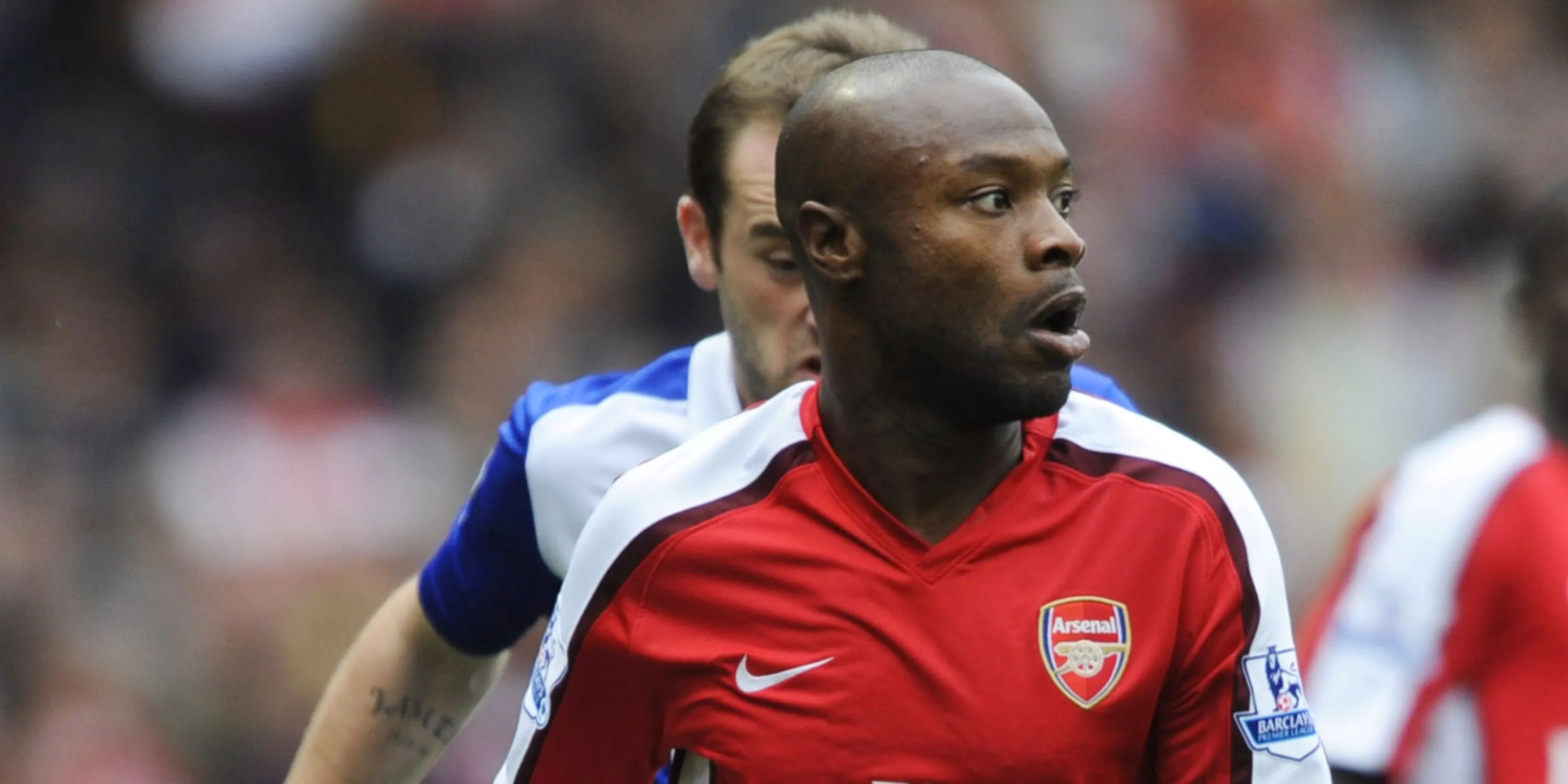 William Gallas biểu lộ sự thất vọng sau trận hòa của Arsenal trước Birmingham mùa 2007/08