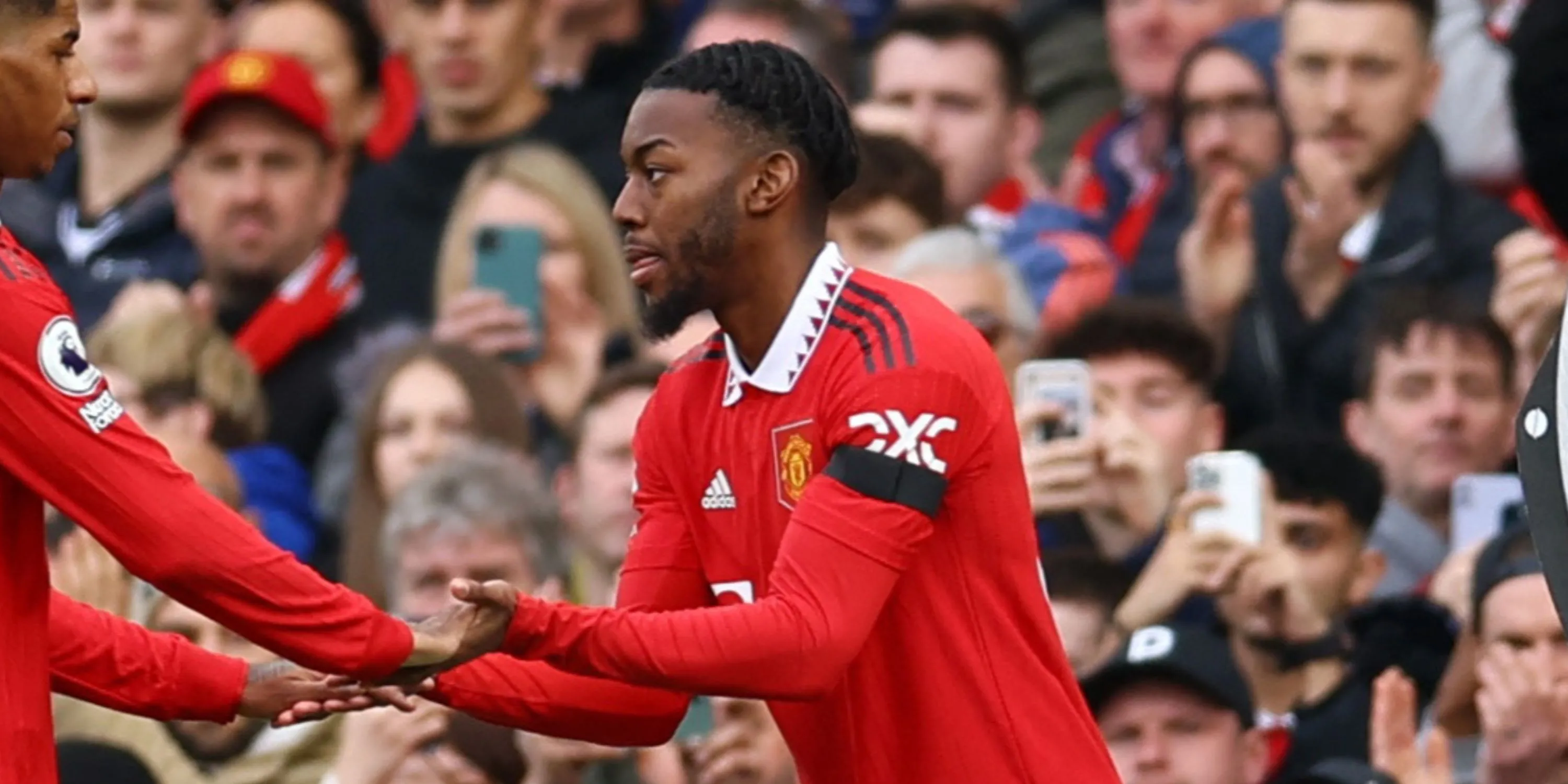 Anthony Elanga thời còn chơi cho Manchester United ở Premier League