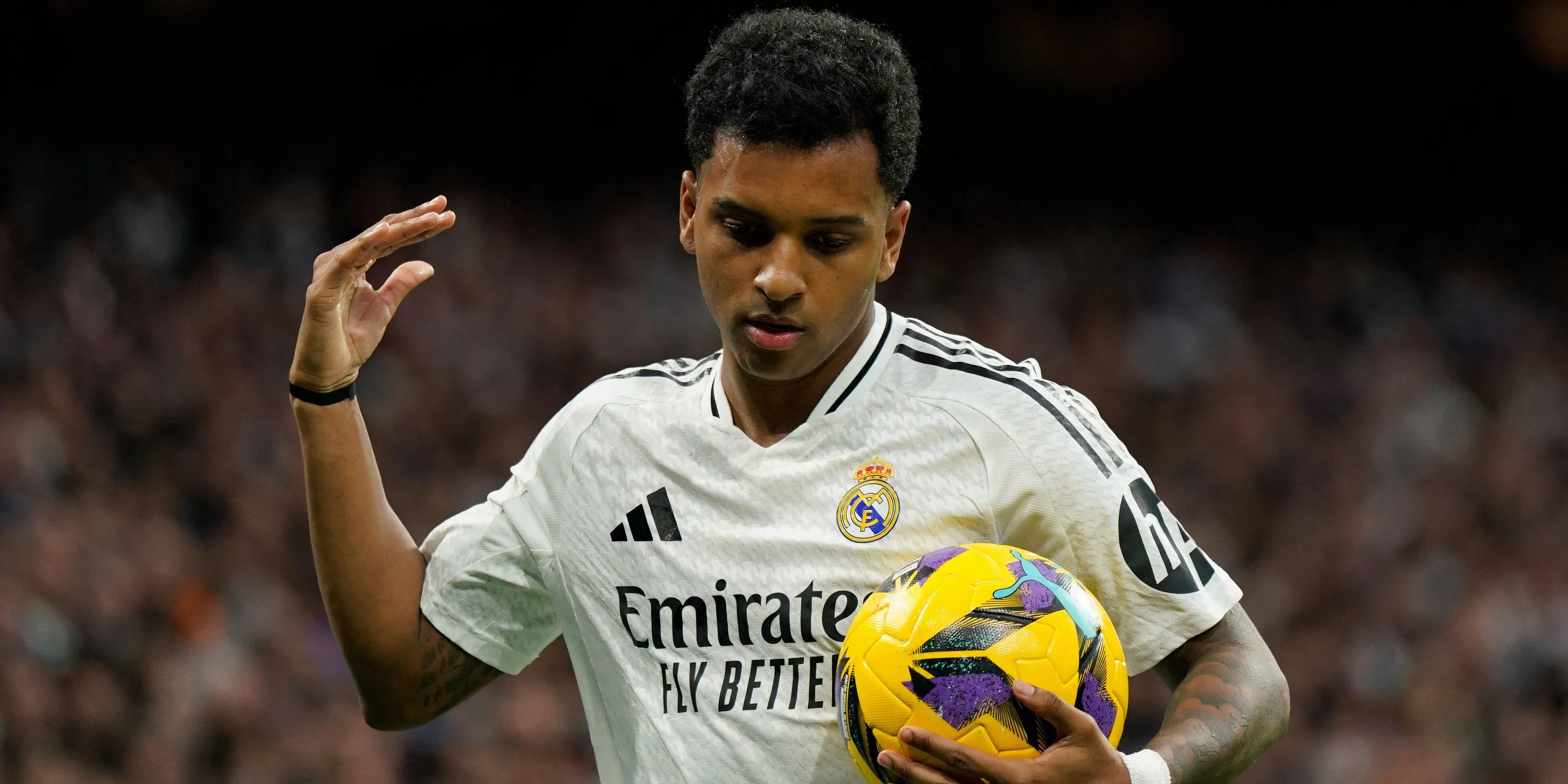 Rodrygo trong trận đấu của Real Madrid
