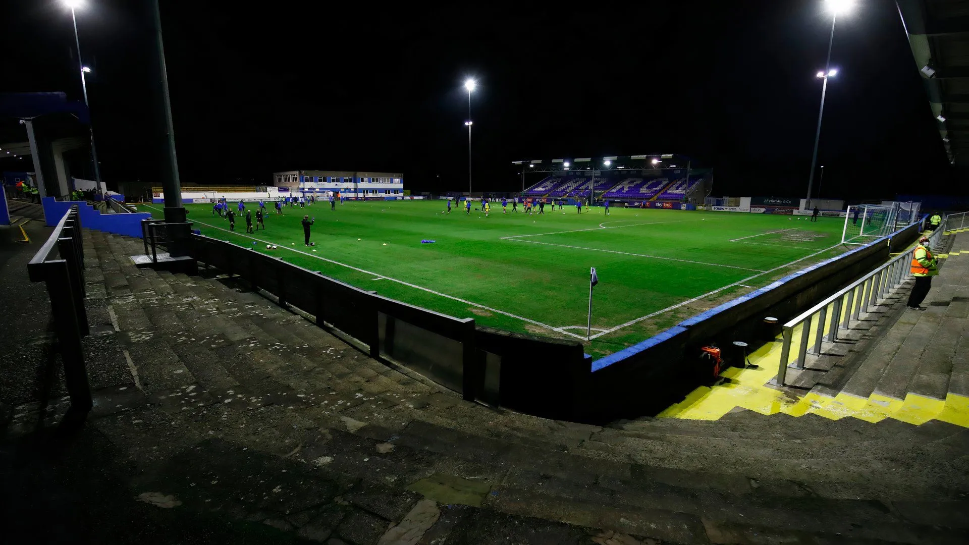 Toàn cảnh sân vận động Barrow AFC
