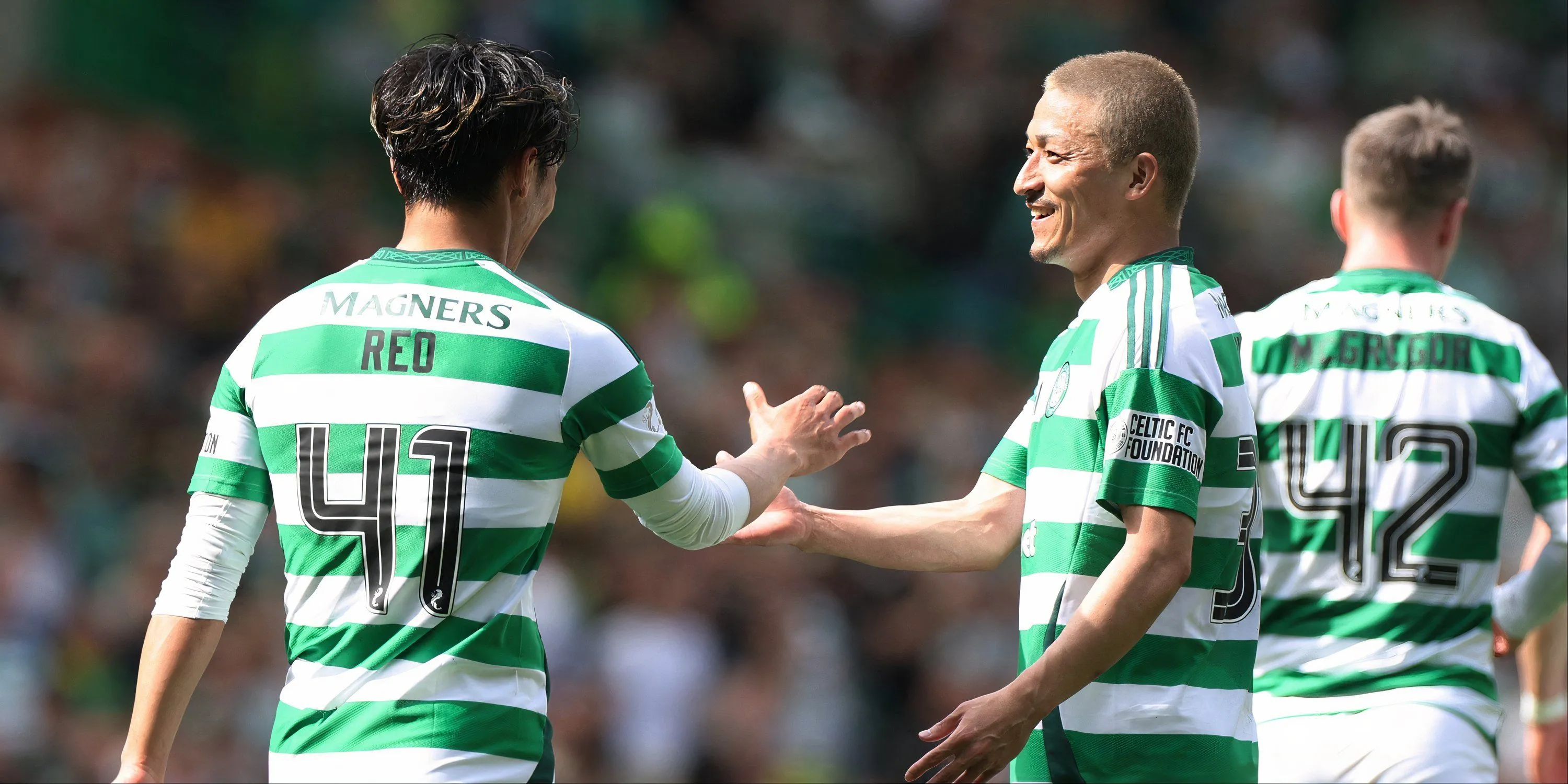 Daizen Maeda và đồng đội Celtic tại giải VĐQG Scotland