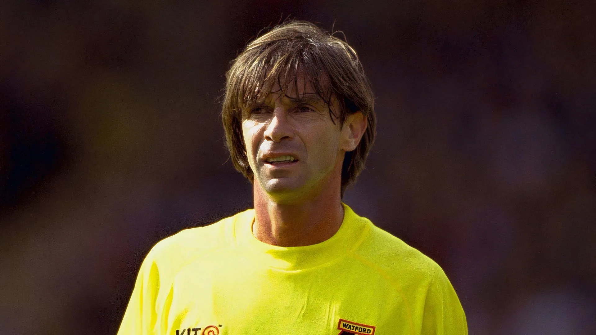 Huyền thoại AC Milan Filippo Galli tại Watford trong mùa giải Championship