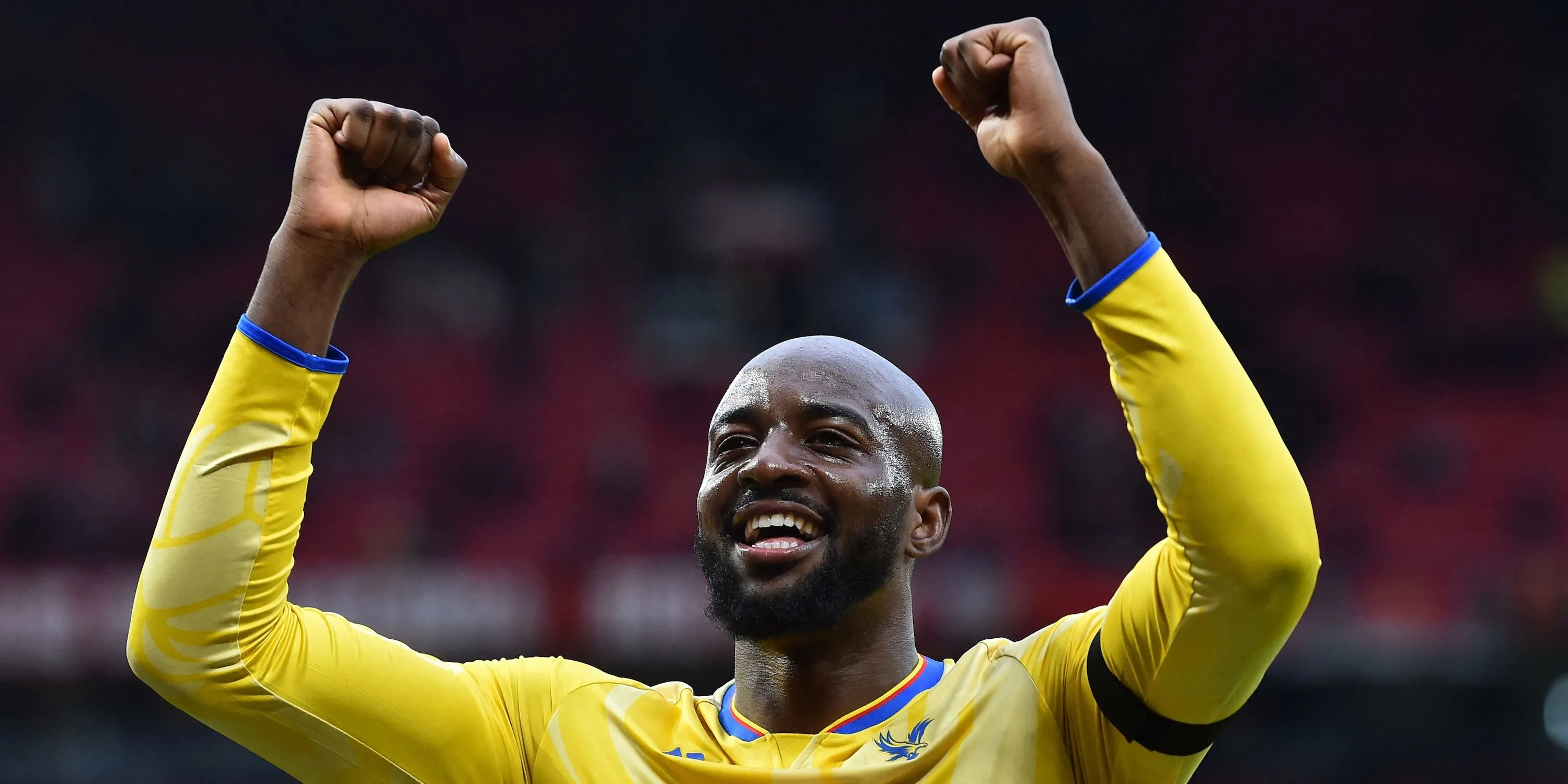Jean-Philippe Mateta của Crystal Palace ăn mừng bàn thắng, thể hiện phong độ ấn tượng ở Premier League.