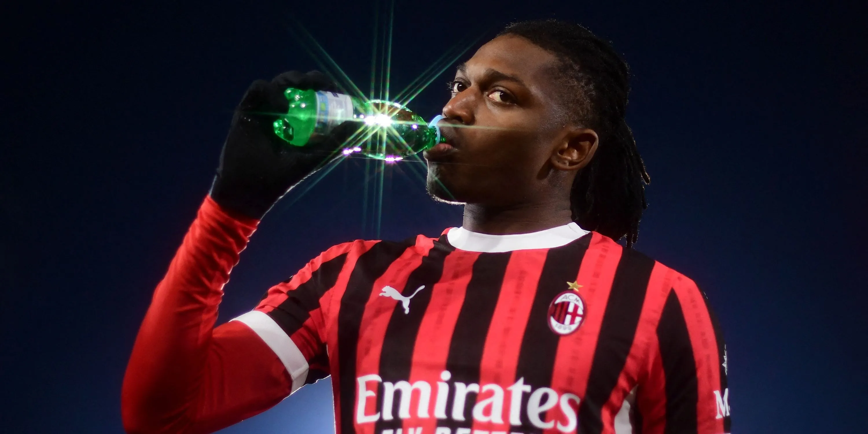 Ngôi sao Rafael Leao của AC Milan, mục tiêu chuyển nhượng tiềm năng của Arsenal.