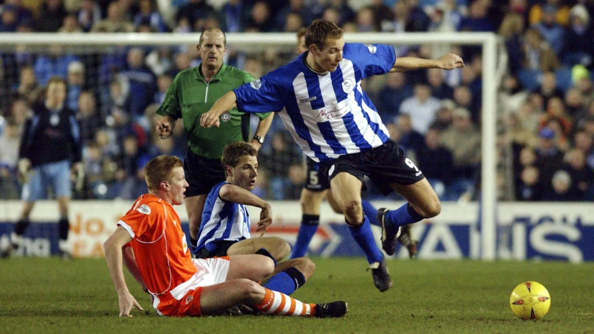 Tiền đạo Kim Olsen trong màu áo Sheffield Wednesday