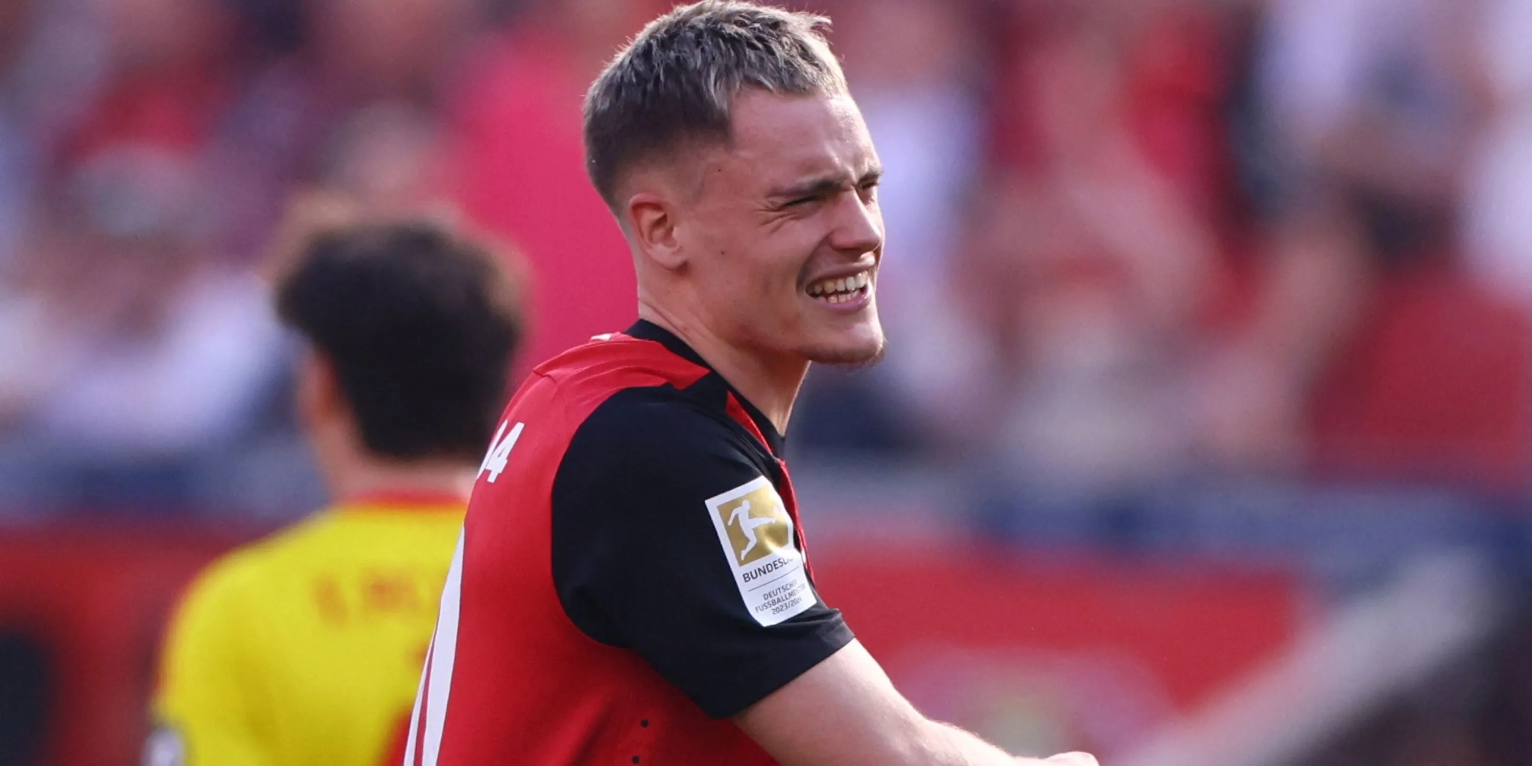 Tiền vệ tài năng Florian Wirtz của Bayer Leverkusen, một mục tiêu tiềm năng khác của Liverpool trong việc xây dựng hàng công mới