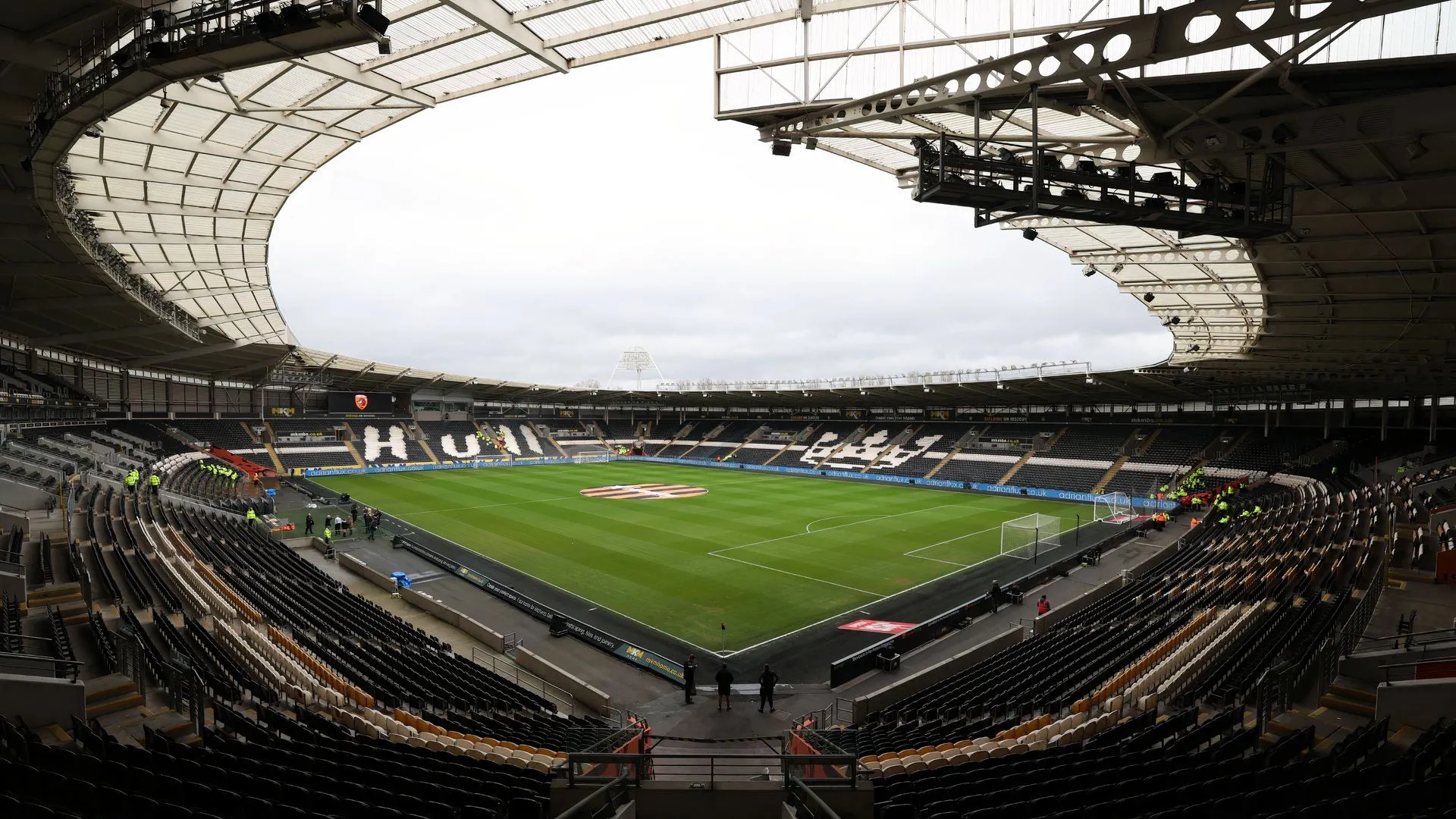 Toàn cảnh sân MKM Stadium, sân nhà của Hull City