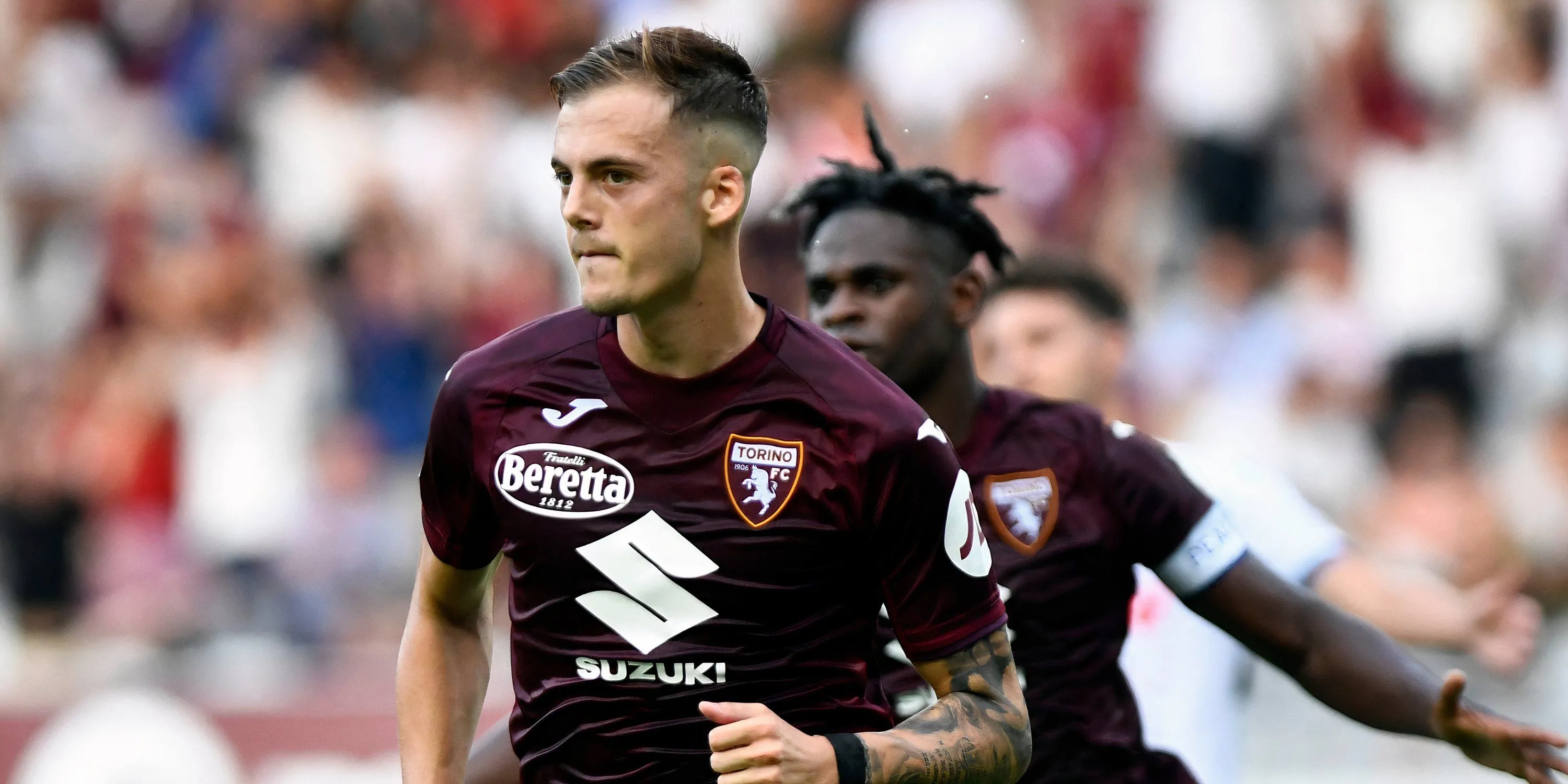 Tiền vệ Ivan Ilic của Torino trong màu áo CLB